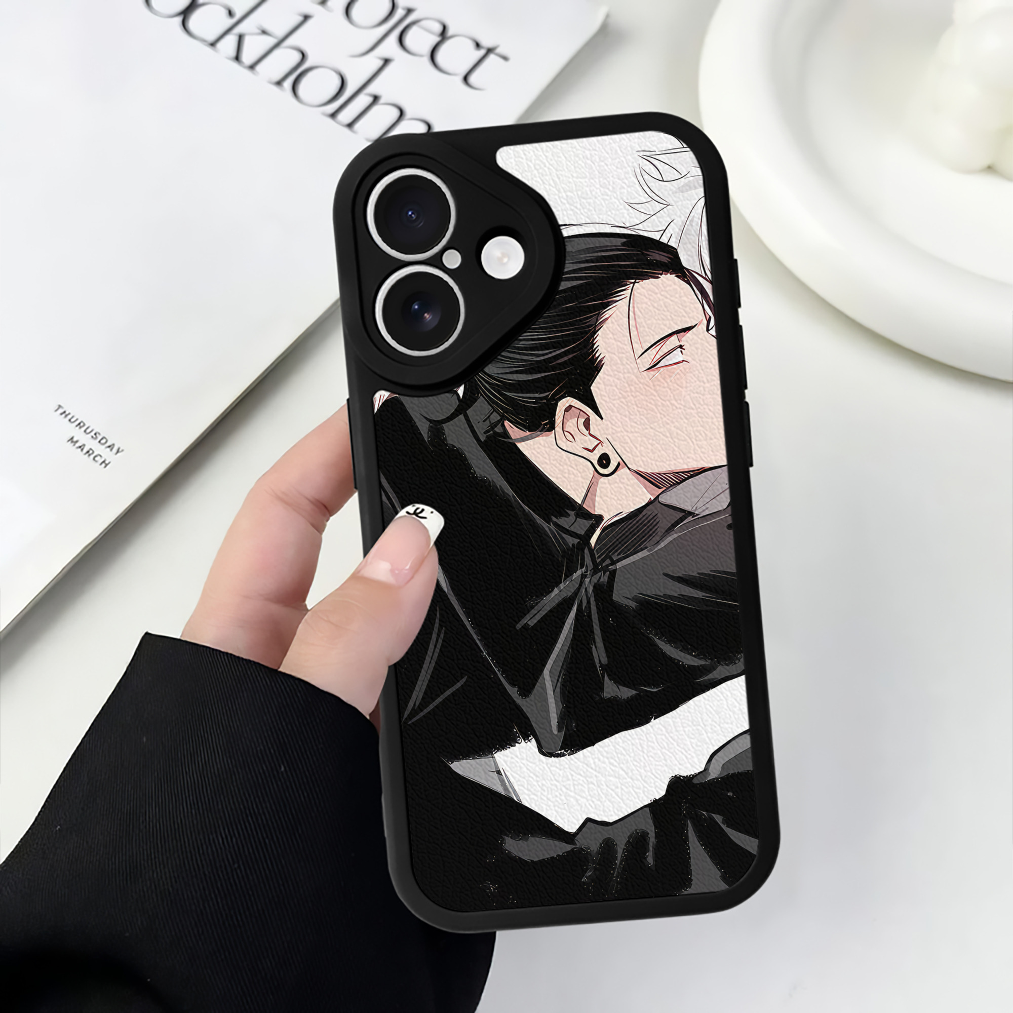 （画像用） SPY×FAMILY间谍家家酒 【iPhone 16シリーズ対応】シリコンスマホケース（レザー調） 材質：シリコン